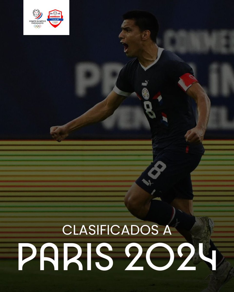 ¡Bonjour Paris 2024! 👋🏼 

El Team Paraguay 🇵🇾  ya está listo para competir y dejar en alto nuestros colores 🎉 

¡Nos vemos en Julio! 🏅

¡Vamos Paraguay! 🇵🇾

#ParaguayPuede #TeamParaguay #RoadToParis