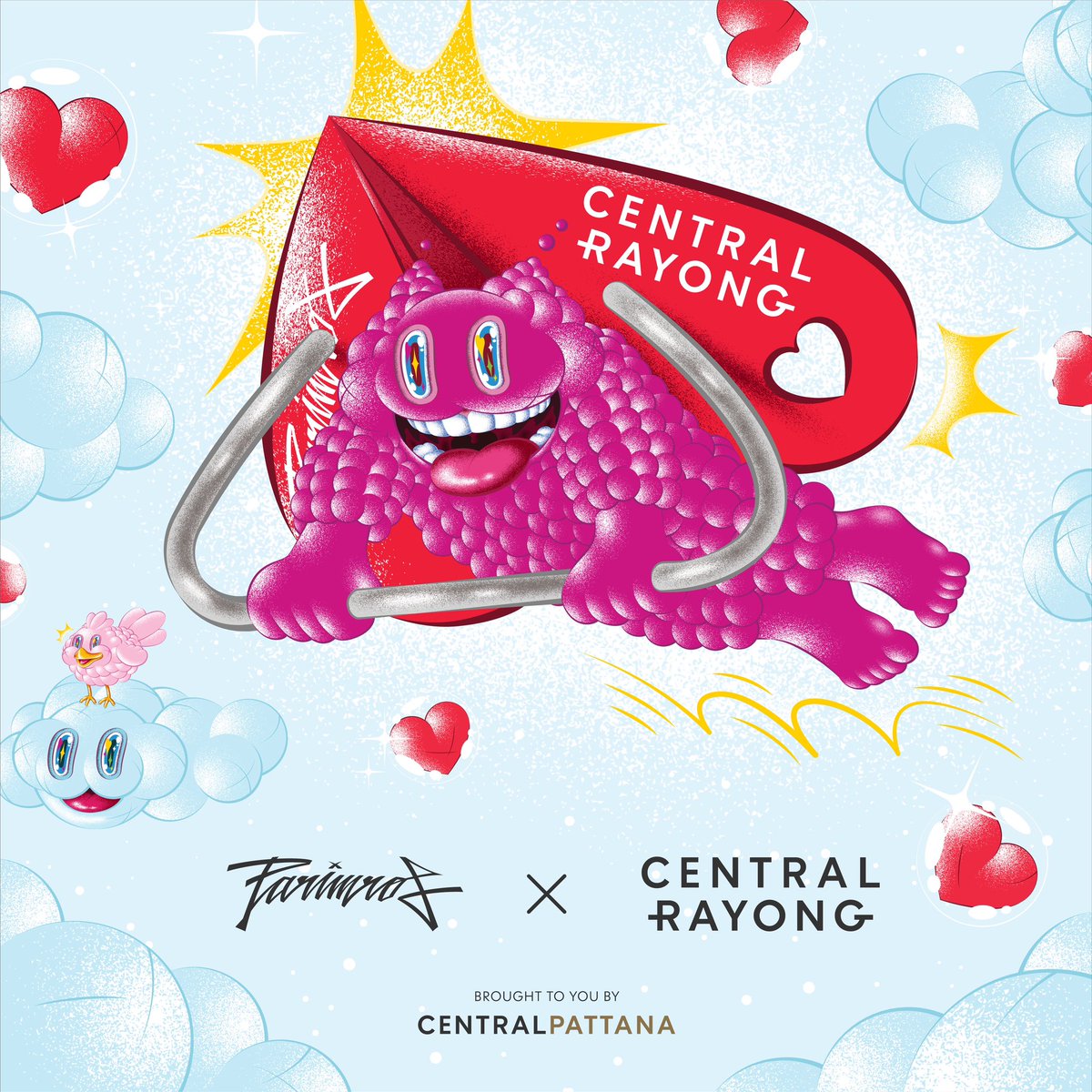 ParimrojP's tweet photo. FOR VDAY SOON「 Central Rayong c/o PARIMROJ™ 」💖

© 2024 PARIMROJ DESIGN / CURATED BY : Galleria Benetti
——
INSTAGRAM : @parimroj / @jaogon_world 
FACEBOOK : Parimroj
——
#GALLERIABENETTI #BENETTI #PARIMROJ #PRJ #เจ้าก้อน #ก้อน #JAOGON #GON #WELCOMETOJAOGONWORLD #JAOGONWORLD https://t.co/x6gkiqnuJI