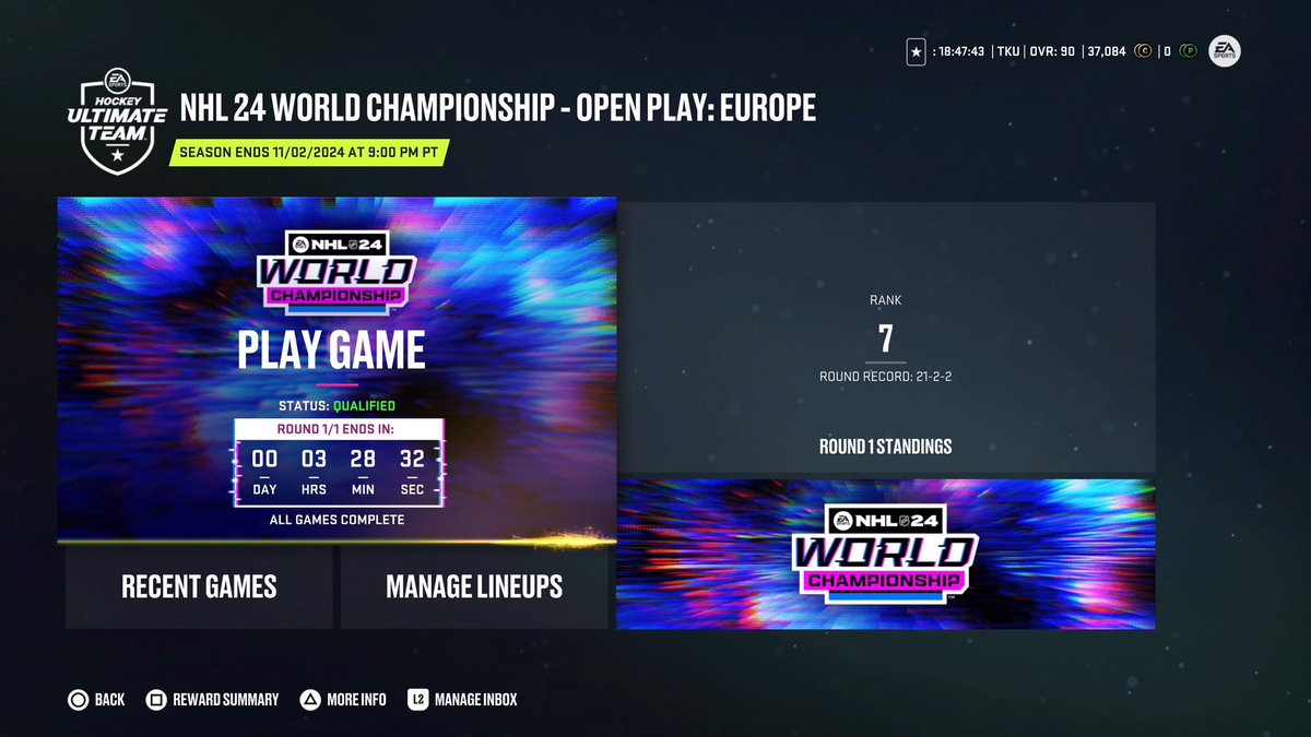 Happy with this result :)
#NHL24WC