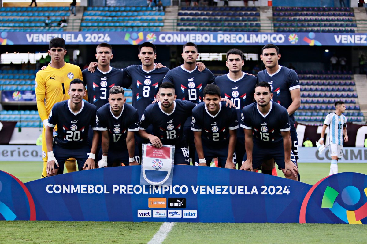 Nuestra Albirroja se corona Campeón del Preolímpico 2024.
Paraguay está en Paris 2024.🩷🤍🩵

#Pumafootball #Pumaparaguay #vamosparaguay