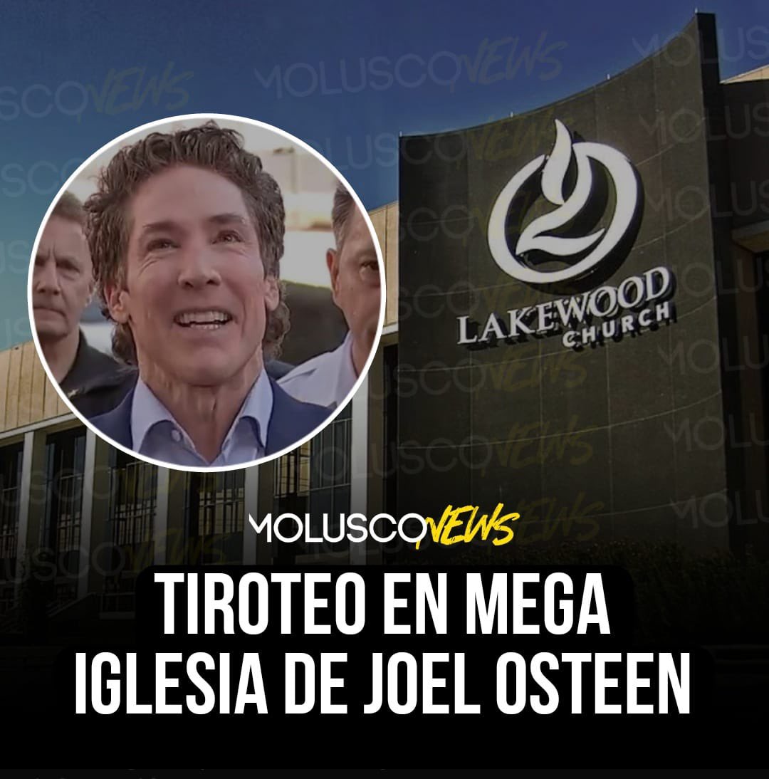 Una mujer entró a la mega iglesia Lakewood Church del pastor Joel Osteen en  Houston con un rifle, acompañada de un niño de 5 años que resultó  críticamente herido en medio de, image size:1080x1094