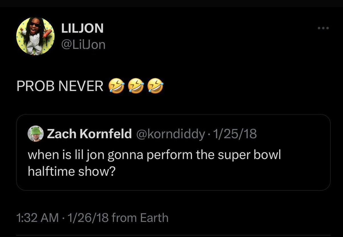 The prophecy has been fulfilled 🙏 @LilJon