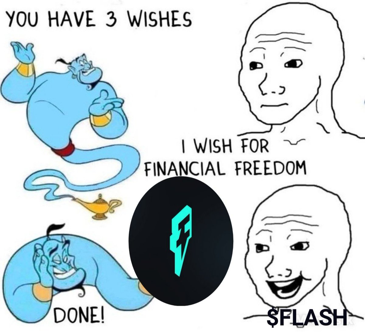 Emmanuel_jrn's tweet image. Here&apos;s my meme entry

#FLASH #FlashTools $FLASH
LFG 🔥🚀