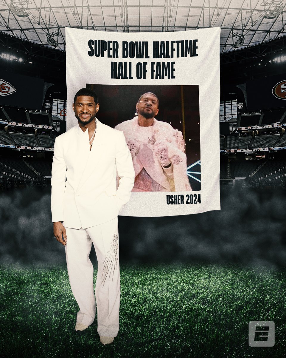 USHER BROUGHT IT TO #SBLVIII