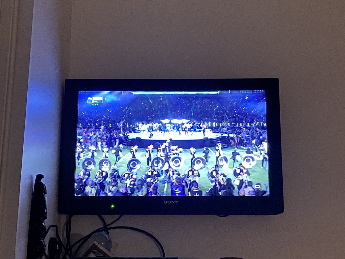 Enjoying the hypocrisy of American football fans getting their nickers in a twist over <a href="/taylorswift13/">Taylor Swift</a> attending matches and distracting from the game when the half term show is basically a music concert 😂😂😂 #SwiftieBowl