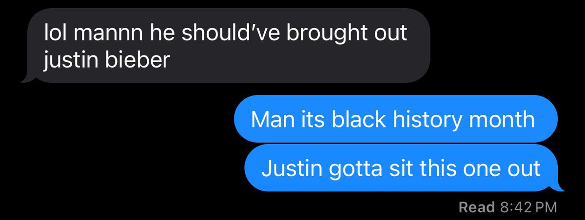 DJTISA_'s tweet photo. You can still be invited to the BBQ tho Justin.. https://t.co/0tROeMNVoS