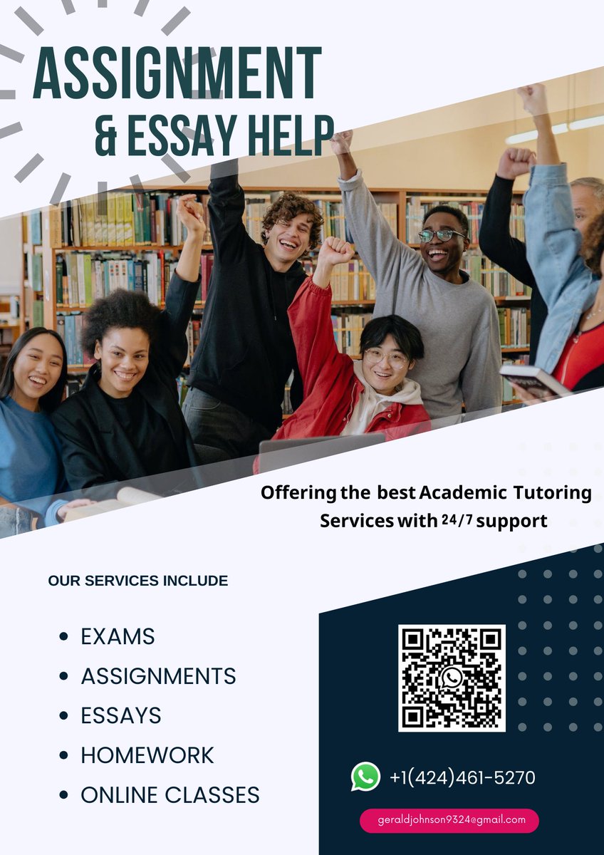 Hey #TSU & #KSU #HU PAY me to HELP in your DUE:

-Homework
-Assignment
-Online class
-Essay
-Exams

DM
WHATSAPP  +1(424)461-5270
wa.me/message/SZVHDP…

#TSU26 #TSU25 #TSU24 #TSU23 #TSU22 #KSU26 #KSU25 #KSU24 #HU26 #HU25 #HU24 #gramfam #essaypay #college #nursing .