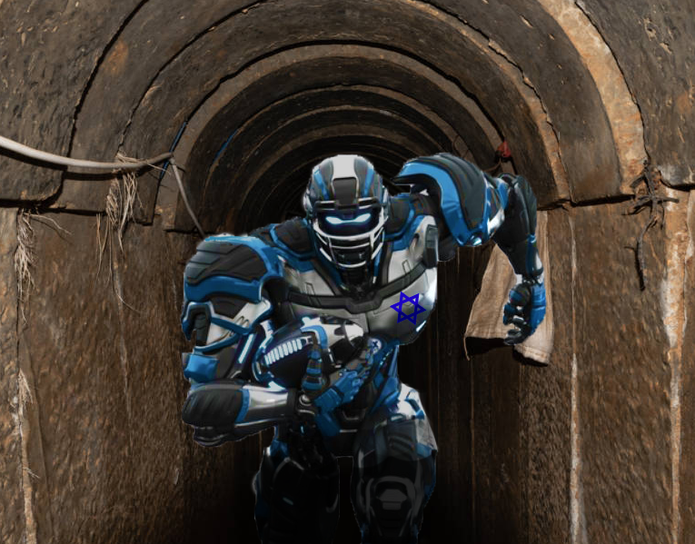 White_Janissary's tweet photo. I created this image to remind those brave hostages down there in the Hamas tunnels and their families that no matter where they are, whether they can tune in to the Big Game or not, they will NEVER be forgotten by Cleatus the Robot and the FOX Sports family. #ReleaseTheHostages https://t.co/hgKCqL3NWe