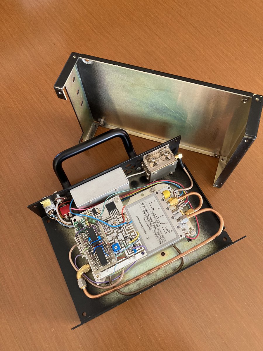 JH1OQH's tweet image. In Japanese,wavelab XN is popular, RF BPF cut to 24GHz operation, LO 2109MHz -5dBm input IF 1.2G band +3dBm in to 2W output super easy guaranteed 
#WAVELAB #24GHz #VHF&amp;amp;UP