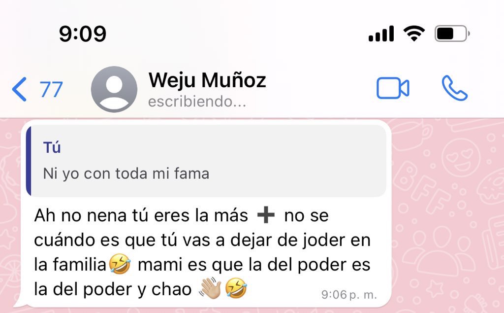 drrrrmqueen's tweet photo. hasssssta q nos mura morooo🤣🤣🤣 te adoro mi loca 🤍 @WejuM https://t.co/SE5ndZDUh4