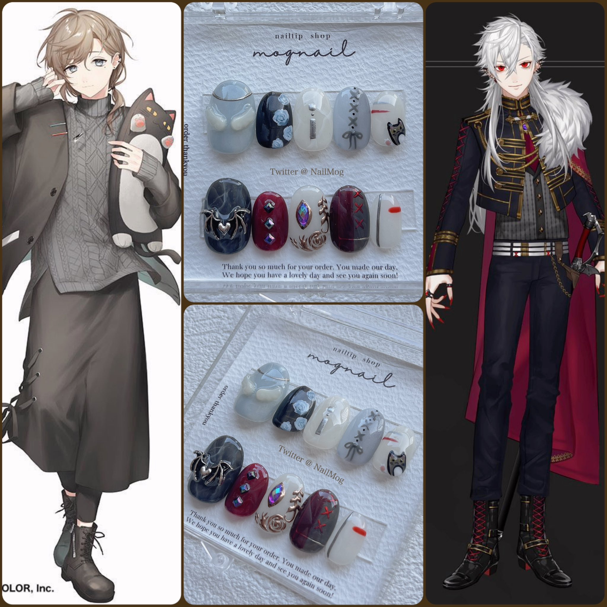 mognail ♡ ネイルチップ販売 on X: 