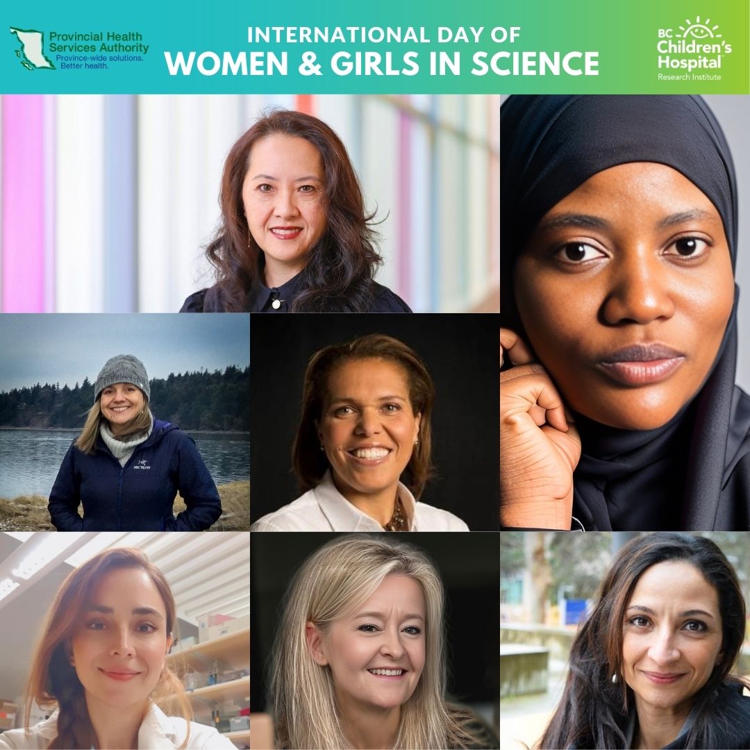 Feb 11 is the International Day of Women and Girls in Science. To celebrate, we are profiling some of PHSA's women in science and their commitment to shaping the future of health care in B.C. and beyond. Read the full story: bcchr.info/3SEbyJA