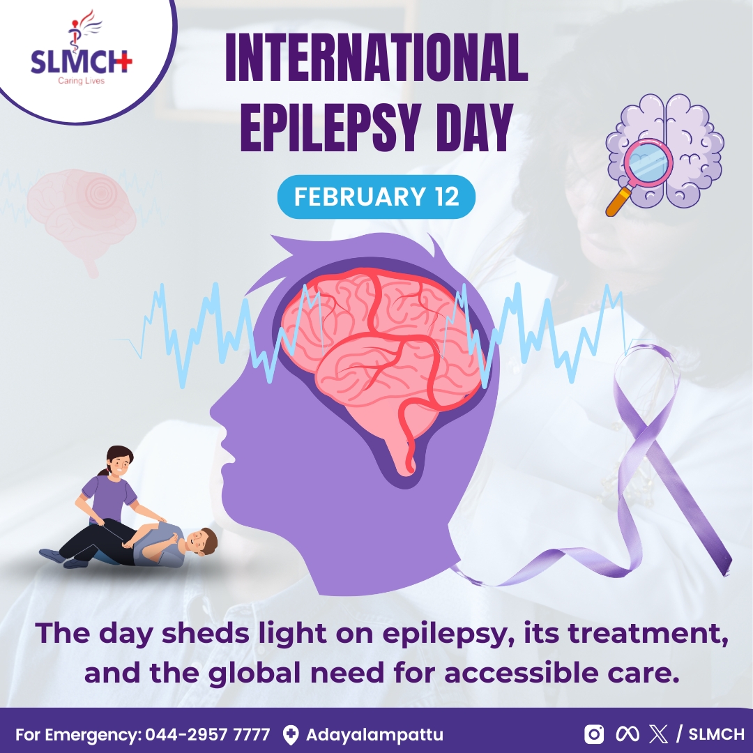 International Epilepsy Day.
Check out our blog:
blog.slmch.ac.in/2024/02/12/int…
#SLMCH #srilalithambigai #savinglives #MGRERI #DRMGR #EpilepsyAwareness #TreatmentAccess #Misdiagnosis #CareChallenges #SupportNeeded #EpilepsyCare #HealthcareBarriers #PatientAdvocacy #CaregiverSupport
