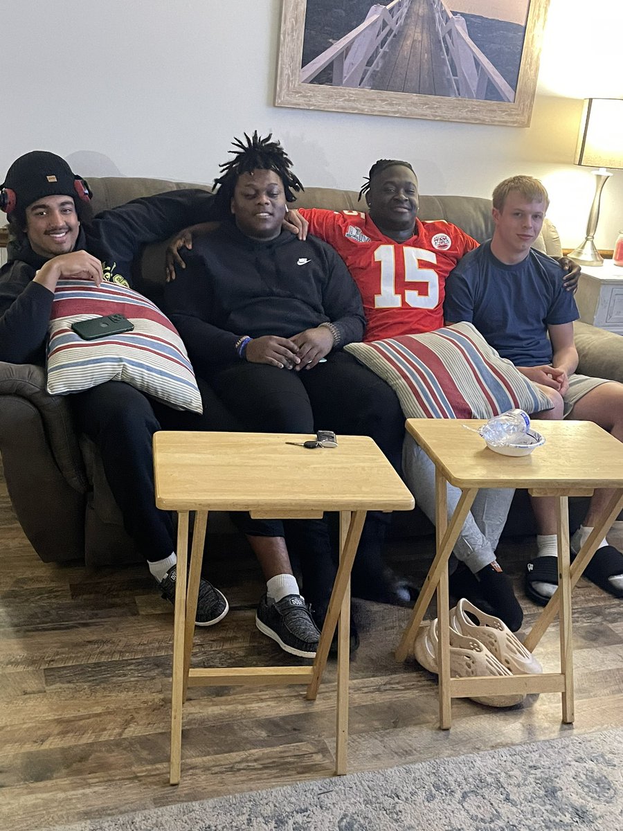 Senior Super Bowl Party!! Love these dudes!!!