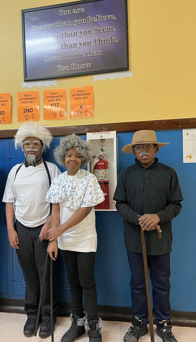 Our Eagles enjoyed putting their own spin on the 100 Day Celebration.