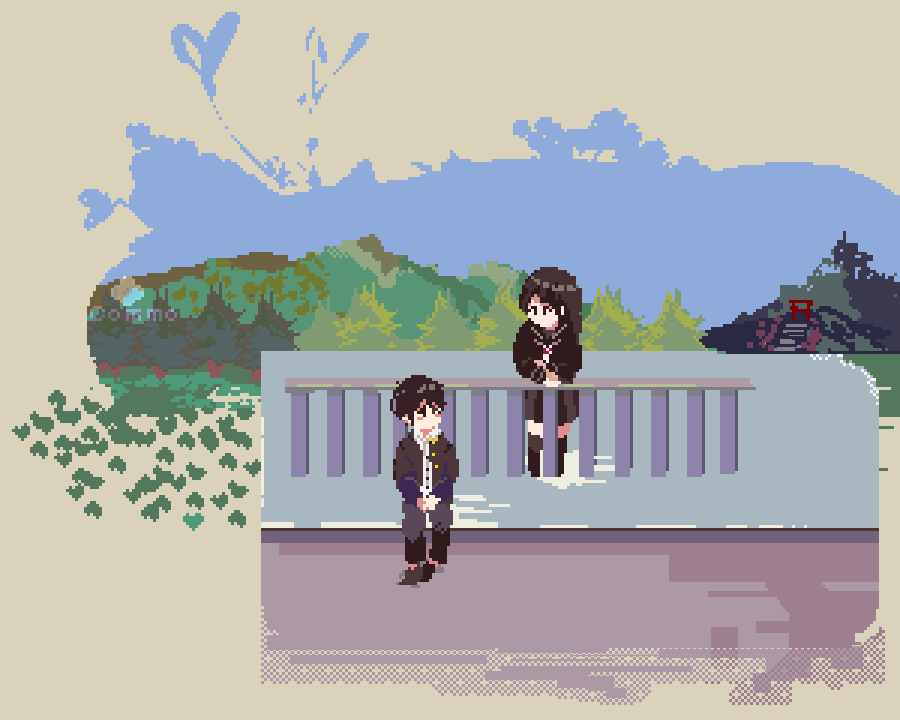 Commodorette's tweet photo. (°▽°)💔
#geppakurpg #pixelart https://t.co/F2WHgJImCL
