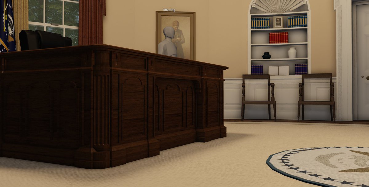 The Resolute Desk is easily the most recognizable desk in American politics. This desk has been used by dozens of President's over history, and will certainly have the same position within our group!