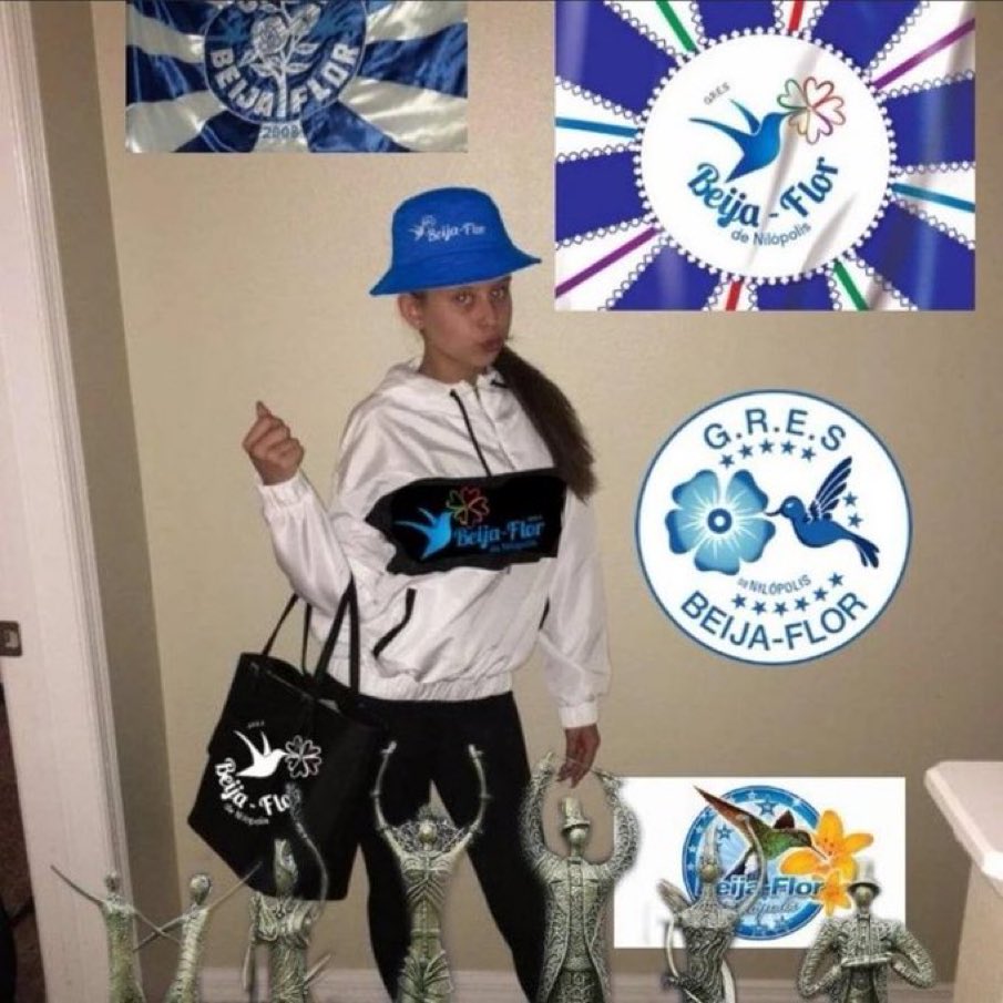 isaluizr's tweet image. pode entrar, campeã de 2024… vem beija flor! 💙🤍