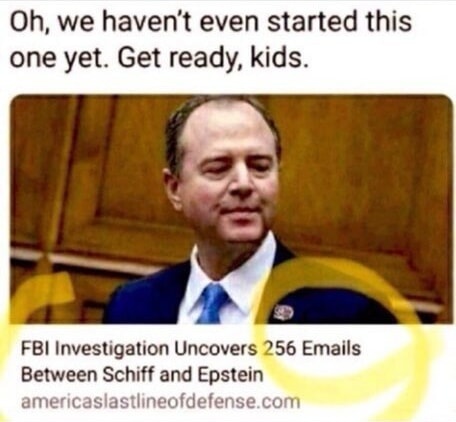 FBI Investigation uncovers 256 Emails between Schiff and Epstein