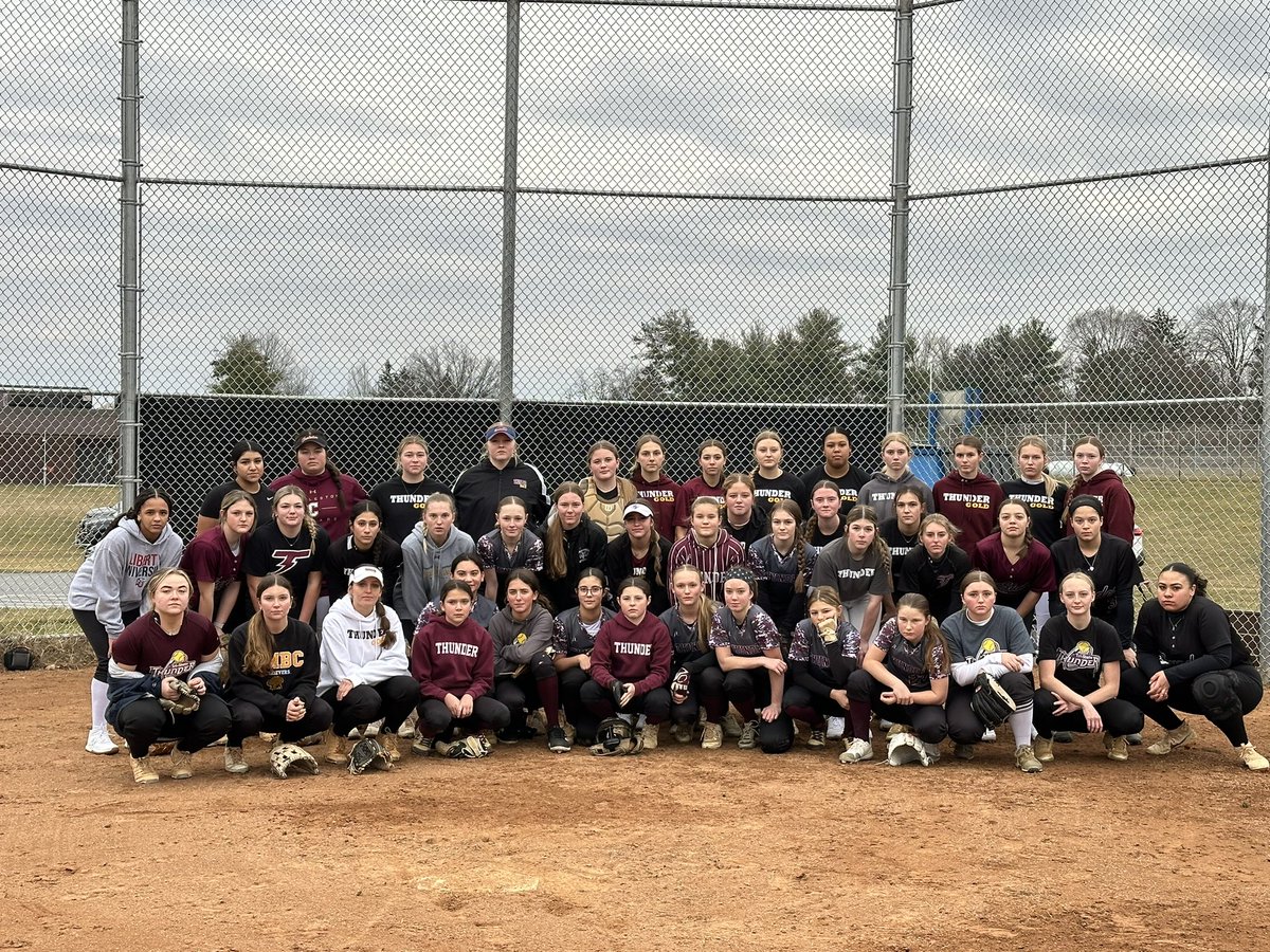 Today we had players all five our Thunder teams (14U-18U) together for a workout and some competition.  The future is bright!