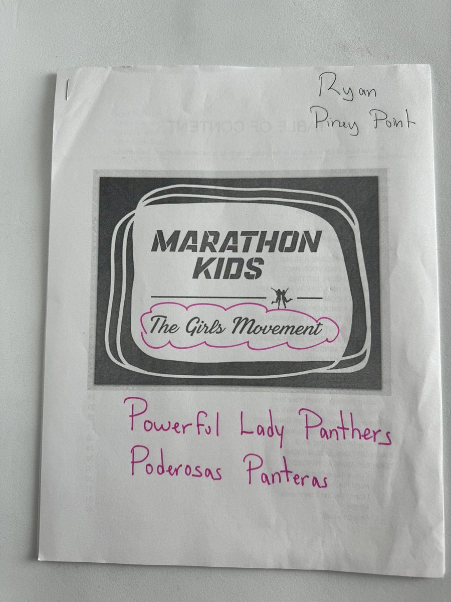 Got the supplies!👏👏👏Ready to implement the Girls Movement  Program by <a href="/MarathonKids/">Marathon Kids</a> to <a href="/PineyElem/">Piney Point-old site, not updated</a> Powerful Lady Panthers!💪❤️🏃‍♀️Thank you for the opportunity to be part of this amazing program! 🏃‍♀️🏃‍♀️🏃‍♀️<a href="/stefanieediger/">Stefanie Ediger</a>