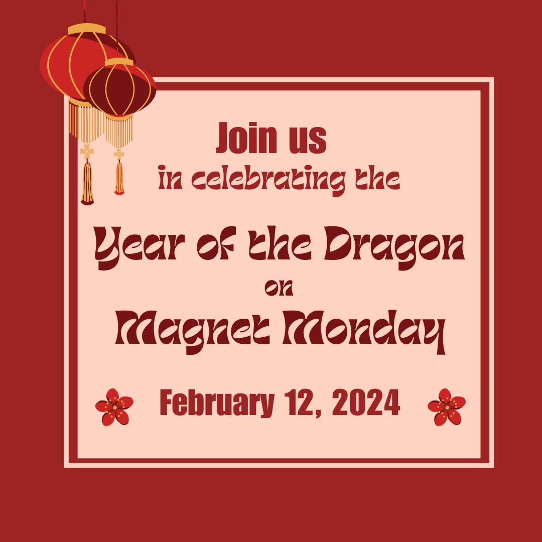 Happy Lunar New Year! Join Eldorado Magnet as we celebrate the Lunar New Year on #magnetmonday. Enjoy Mahjong, Chinese calligraphy, and Asian snacks after school on February 12, 1:30PM. @eldoradohs1973 @ccsdmagnetschools #lunarnewyear2024