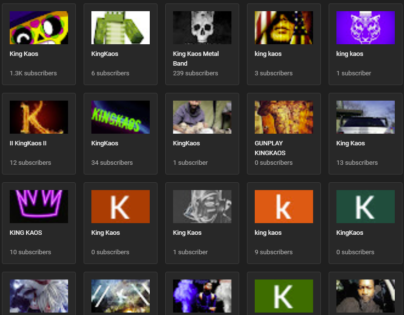 KingKaosUnkged's tweet photo. Crazy number of KingKaos' out there!
#YouTube #YouTubeCreatorStudio https://t.co/YuAncIsCAn