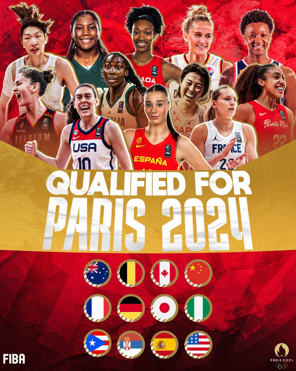 Get ready for the heat! 🔥 Women's basketball at #Paris2024 is going to be next level!