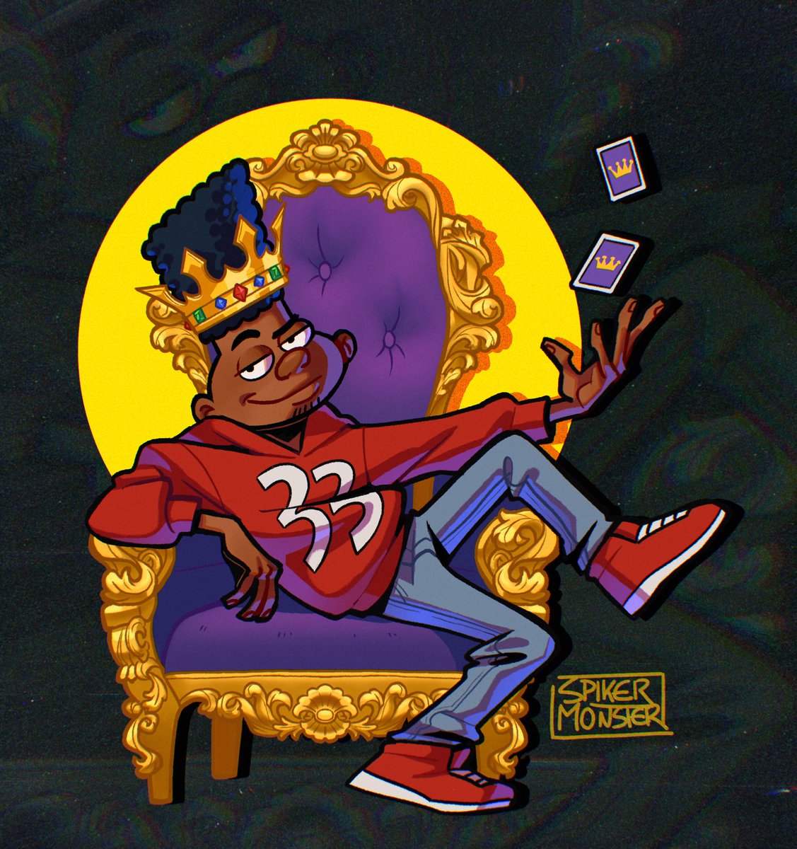 spikermonster's tweet photo. KING GERALD 👑 
#heyarnold https://t.co/b39msc26A7