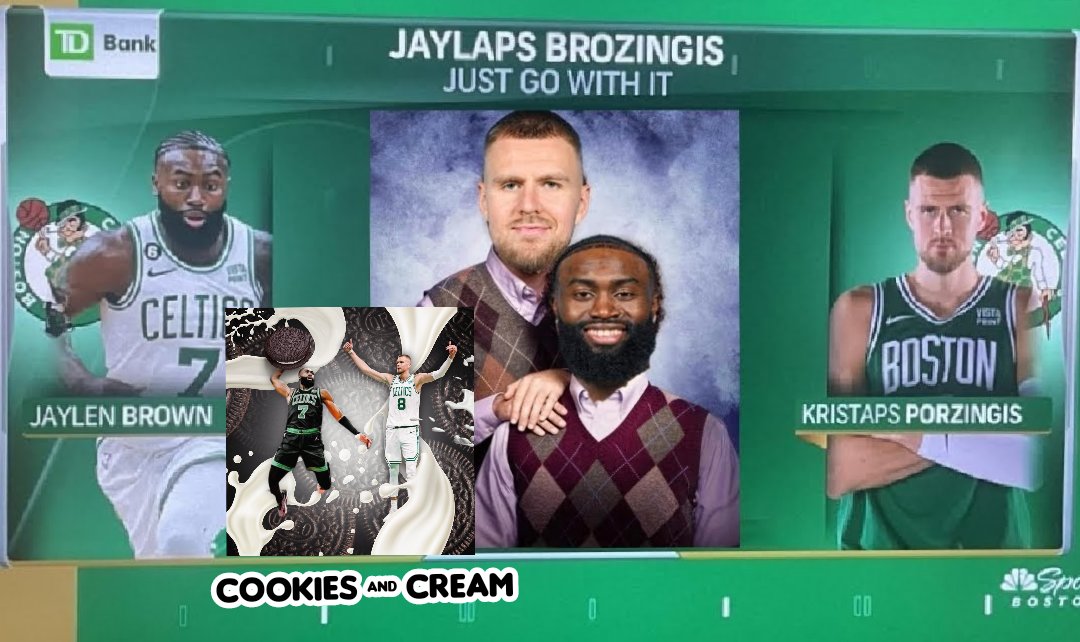 I love @FCHWPO, @kporzee & @Celtics! #CookieAndCream #JaylapsBrozingis 
#DifferentHere
youtu.be/sukYS-3T61k?fe…