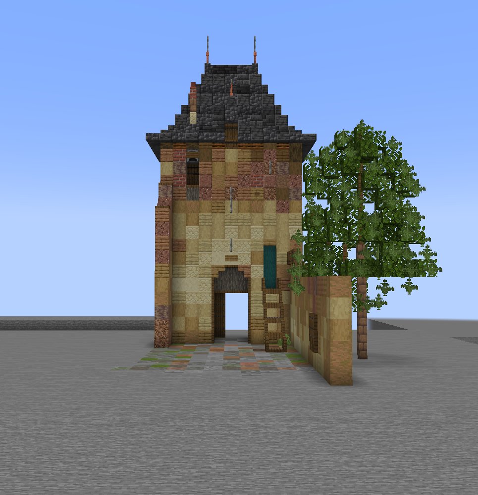 ToadmanMc's tweet image. バニラ建築
リメイク　供養
#Minecraft