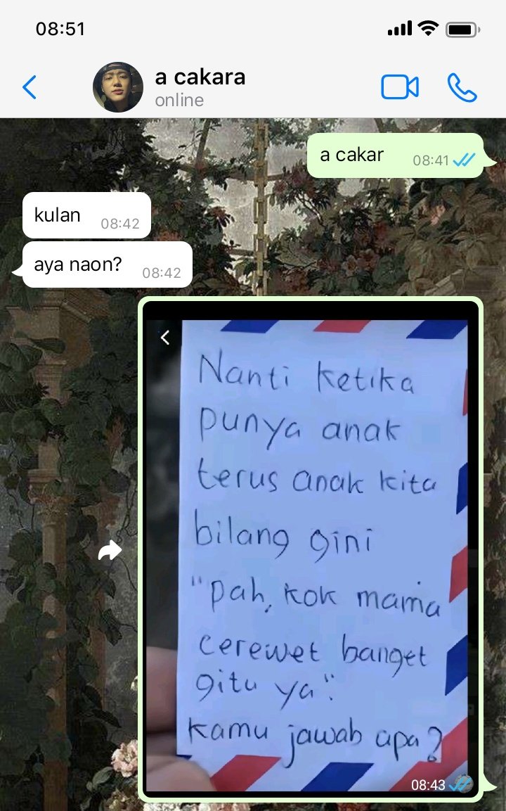 cloudyyyee's tweet photo. #CANDRAMAWA #barudakbageur "Pa, kok mama cerewet banget ya?
————
• 00line nct dream few tweets au
©cloudyyyee https://t.co/vAiqavVars