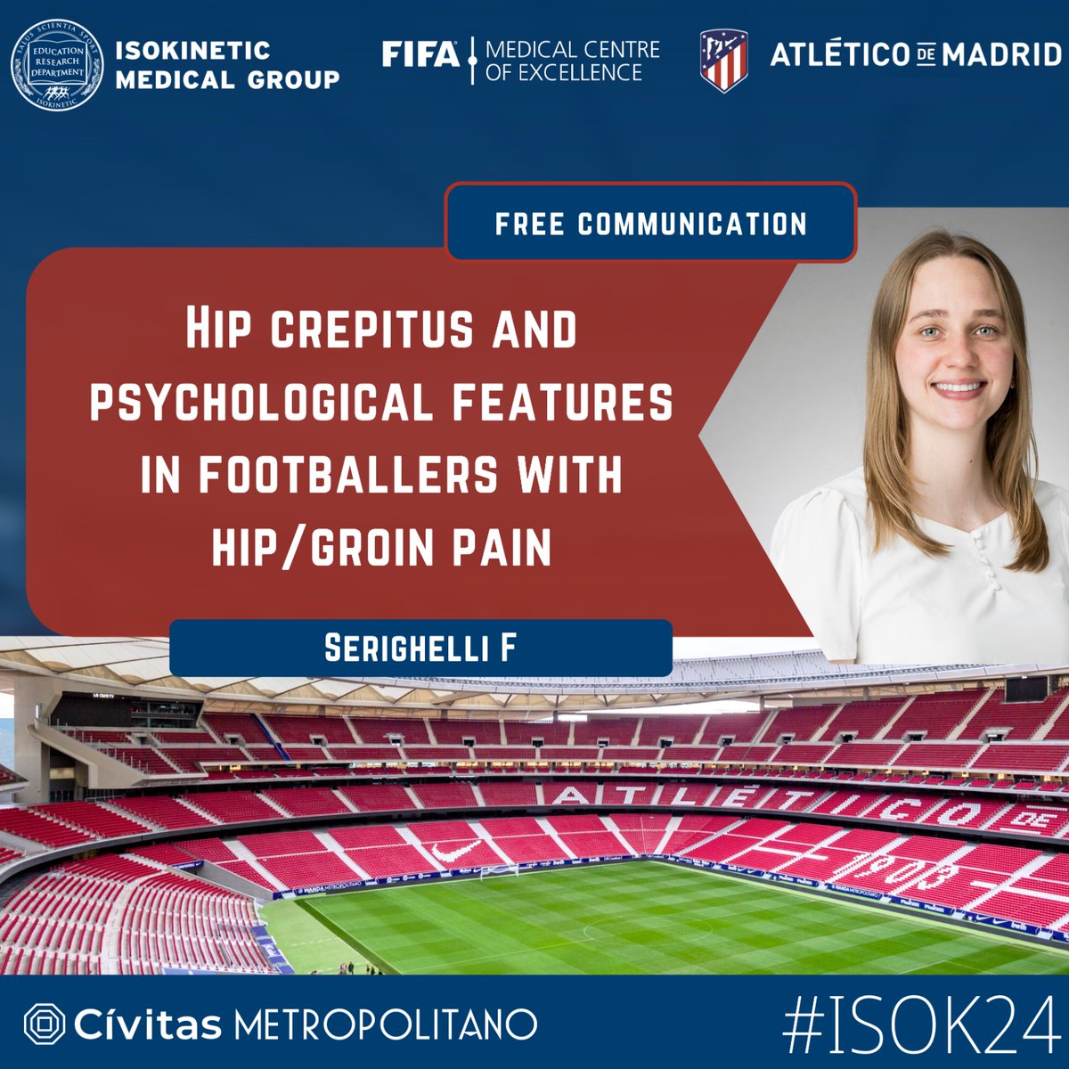 Happy and looking forward to presenting this amazing work together with @JHeerey @MarkScholes85 @JoanneLKemp @FAI_Cohort and brilliantly supervised by @DrDanilo_Silva @kaymcrossley @MattKing_Physio in the @footballmed in Madrid!