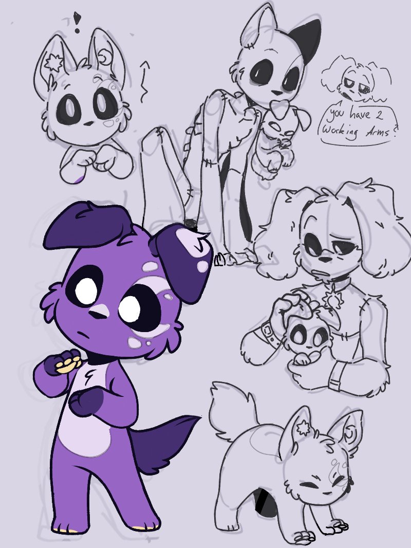 Jello_ri's tweet image. Lil puppo

#PoppyPlaytime #dogday #catnap #PoppyPlaytimeChapter3