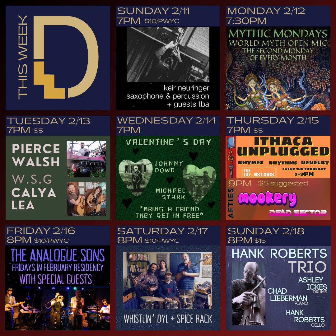 The Downstairs Ithaca tweet media