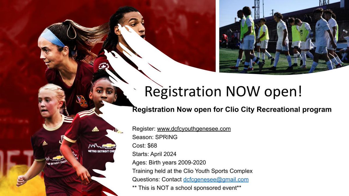 Detroit City FC Youth Genesee tweet media