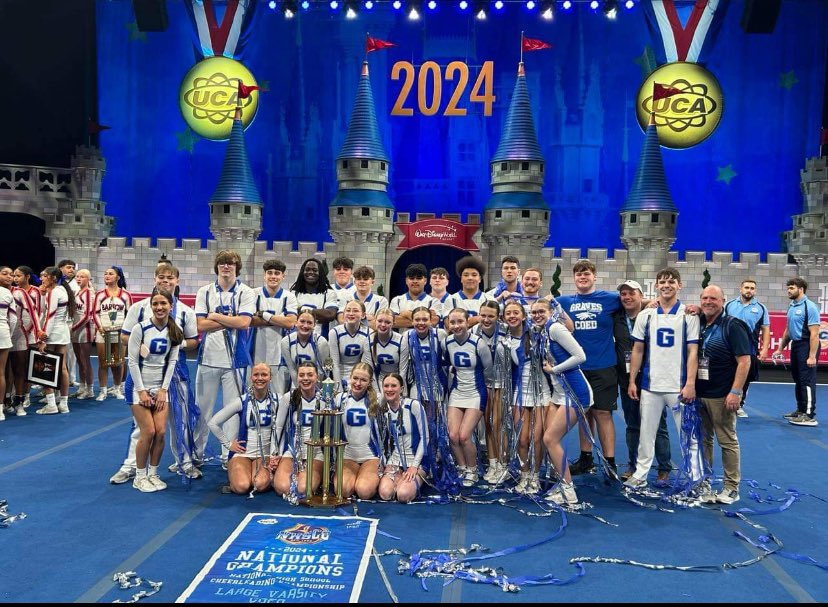 National Champions…it has a nice ring to it, doesn’t it?!?!  

Congratulations to this amazing group of athletes! They are bringing home National Championship #9!! 

#GDTBAE #nationalchampions