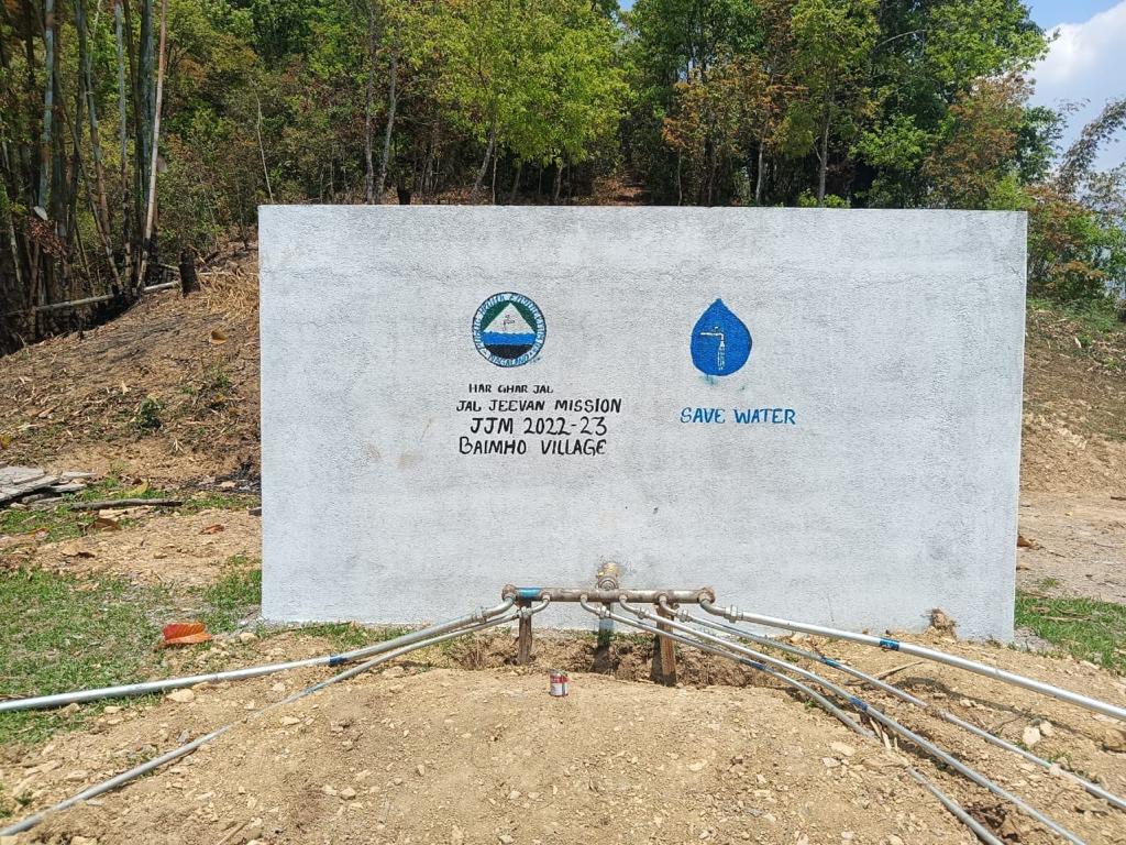 JJM_Nagaland's tweet image. Reservoir view : Where every drop counts" water conservation # Geo Tagging in Different Districts in Nagaland . #jjm #HarGharJal