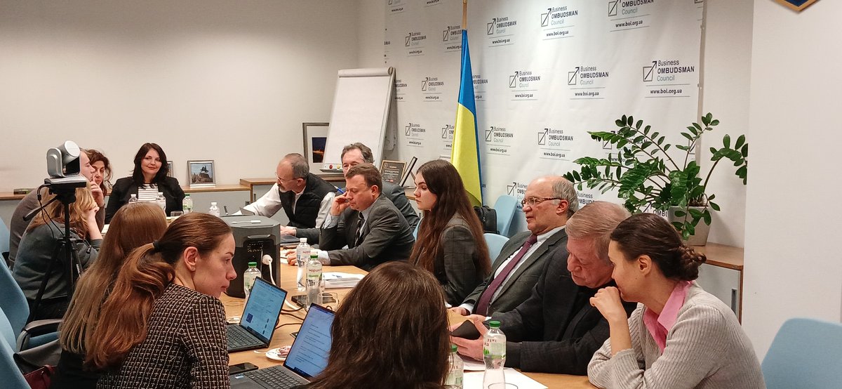 'Cooperation with OECD is necessary to ensure the economic security of #Ukraine, since this organization sets high standards to avoid risks and ensure sustainable economic growth,' @TetianaKorotka at the meeting of BOC with OECD officials &bus.associations.