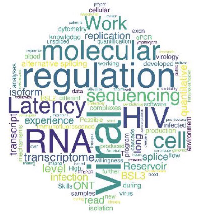 Job offer!
Seeking a post-doc in Molecular Virology to explore captivating research topics centered on transcriptome regulations during HIV infection? Join our team in the center of Paris!  For more info, follow the link:
institutcochin.fr/offres-demploi…