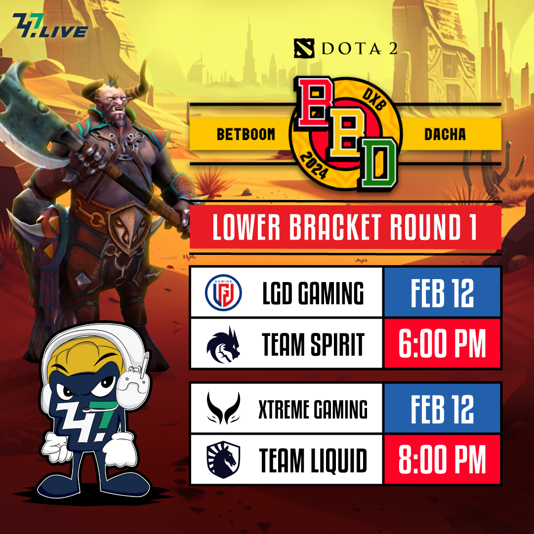 official747live's tweet photo. PLAYOFFS NA! Nakapag bet ka na ba? 😎

Grab this opportunity! Win with your team and make today your lucky day! 🍀

#747live #DOTA2 #DreamLeague #BBD #esports #747sportsbook https://t.co/tW5EfwSNIJ