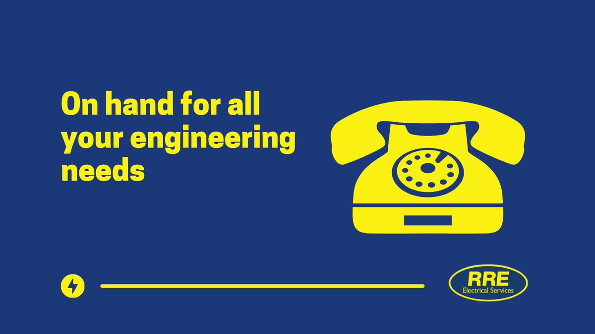 RREElectrical's tweet photo. Here at RRE, we are on hand for all your #electrical #engineering needs!
Visit our website or call us today to find out more!

#electricalengineers #northamptonshire #rushden https://t.co/xVl1icekVv