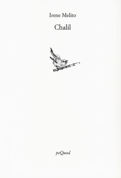 "Chalil, il flauto (minore) ebraico. La luce (or) e il silenzio (demamah) sono i movimenti cui attingo parole da far risalire in superficie"

#Chalil il libro di #poesia di #IreneMelito
<a href="/ItalicPequod/">Italic & Pequod</a> 

Ascolta la conversazione bit.ly/3UB1vaK