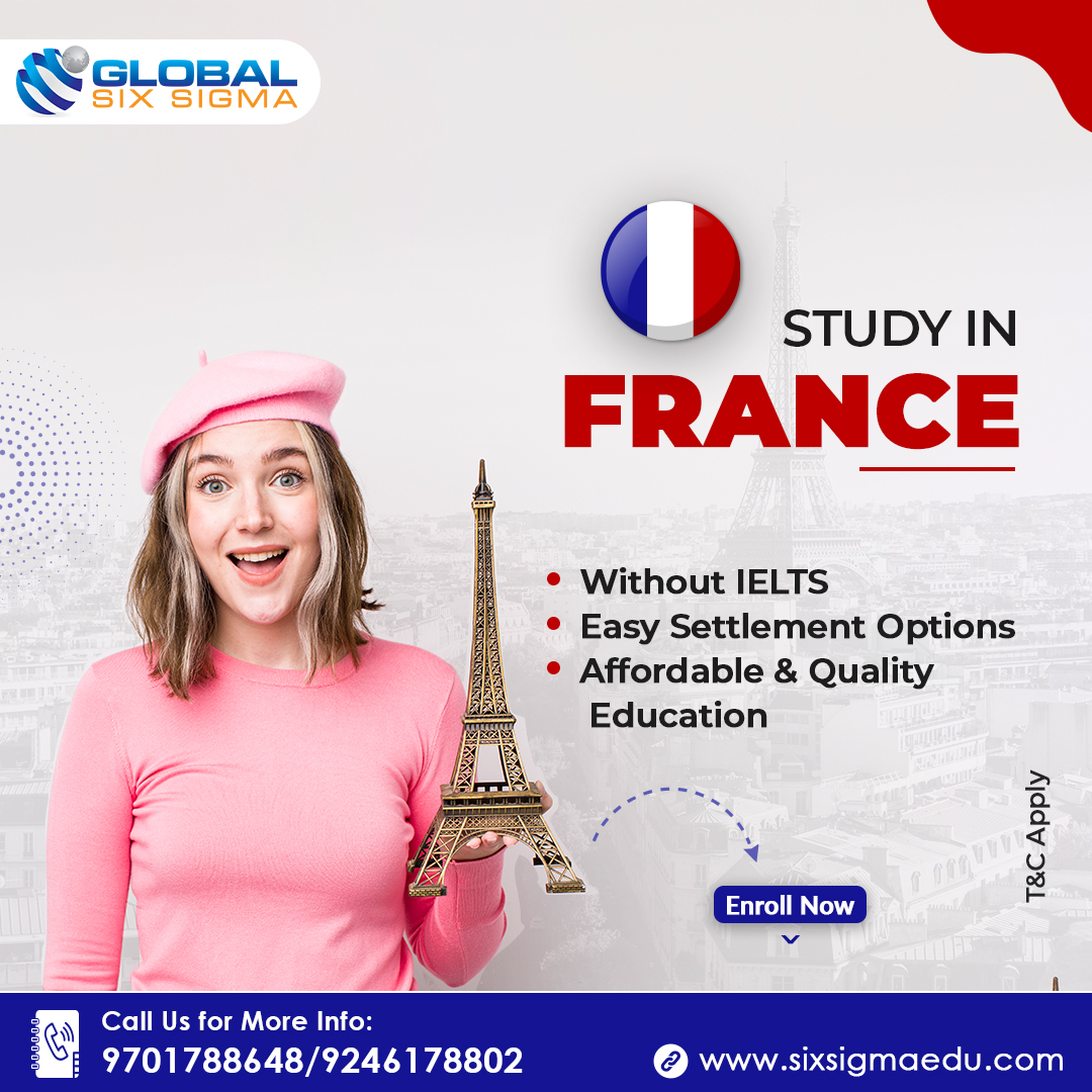 Embark on a seamless educational journey in France without the need for IELTS. Enjoy easy settlement options, affordable tuition, and exceptional quality education.

Contact Us : 9701788648 / 9246178802

#studyinfrance #noIELTS