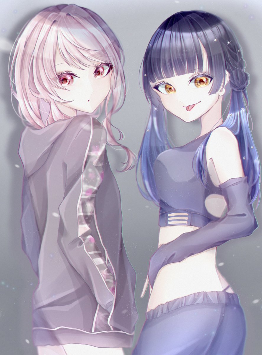 akym_08's tweet photo. #prsk_FA 
#白石杏
#暁山瑞希
出遅れましたが…どうしても2人とも描きたく… https://t.co/NHHtXpYgrD