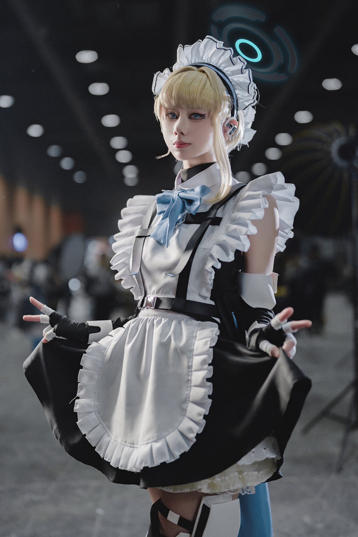 Amazon.co.jp: [AwwwCos] 飛鳥馬トキ コスプレ衣装 メイド服