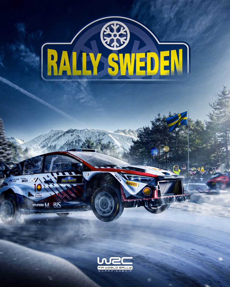 IT'S <a href="/RallySweden/">Rally Sweden</a> WEEK! 🤩