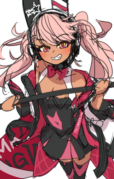 レーシングクロエちゃんのラフ!!!!! 