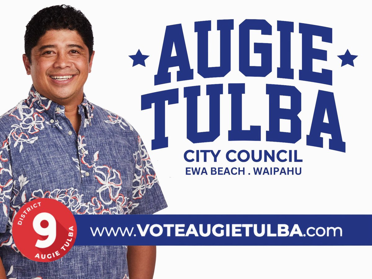 Calling all volunteers! If you want to help with signwaving and phone banking, join my campaign team. Visit voteaugietulba.com to get involved and support my re-election to the Honolulu City Council. #AugieTulba #VolunteerOpportunity #CampaignSupport
