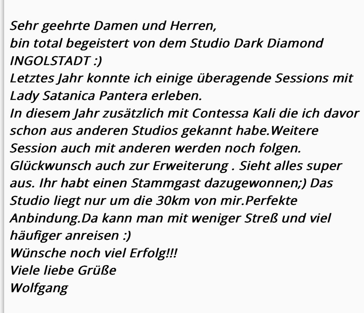 Das zeigt mir das wir auf dem richtigen Weg sind!!  Danke an Wolfgang für die lieben Worte.
Mitte März kommt ein neues Spielzimmer hinzu.